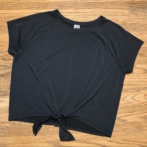 Joy Lab Crop Tied Tee